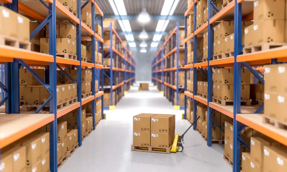 entrepôt de stockage